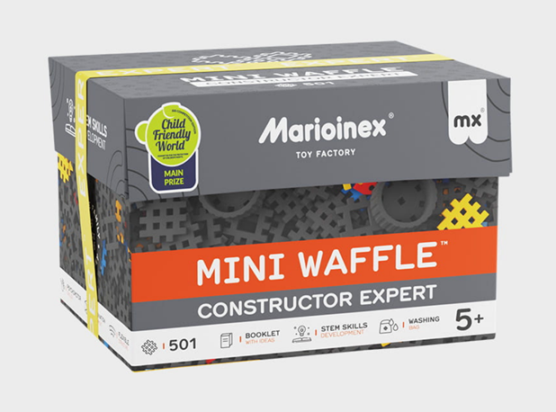 MINI KONSTRUKTOR WAFFLE - EXPERT, 501 elem.