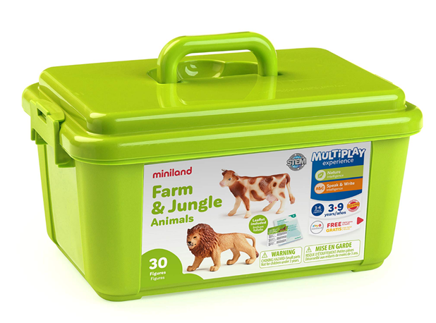 DOMAĆE I DIVLJE ŽIVOTINJE 30 KOM, U KUTIJI