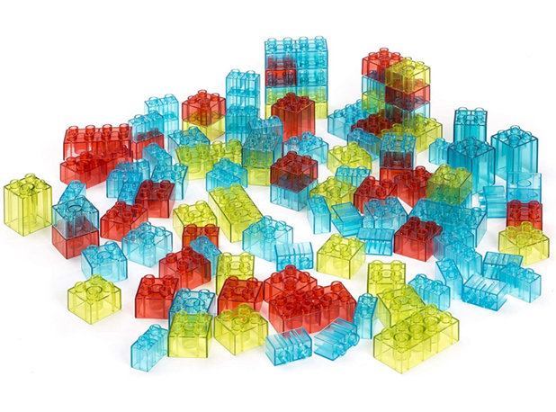 KOCKE PROZIRNE U KANTICI, 55 kom