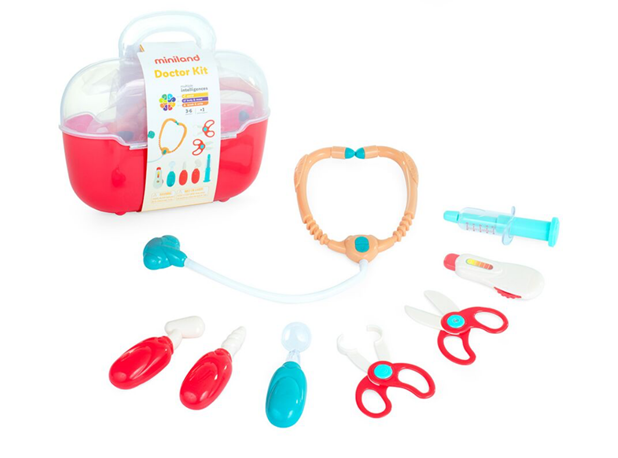 KOMPLET MALI LIJEČNIK U KOFERU, 8 elem.