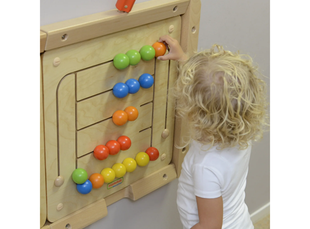 ZIDNA PLOČA LABIRINT S KUGLICAMA