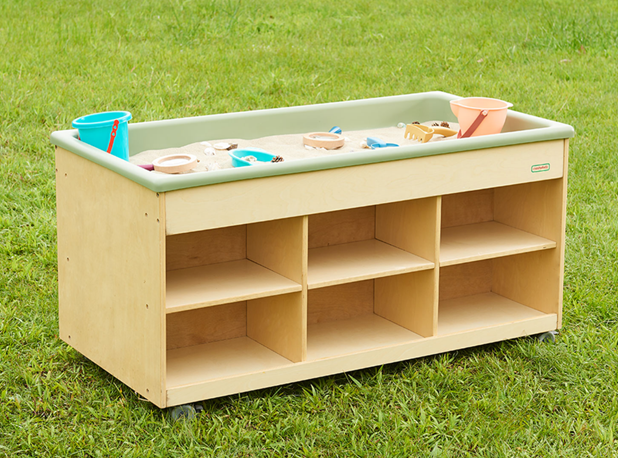 PLITICA ZA PIJESAK I VODU zelena 120x60x10cm.