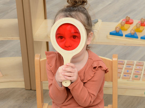 DRŠKE U BOJI I POVEĆALO, 5 elem.