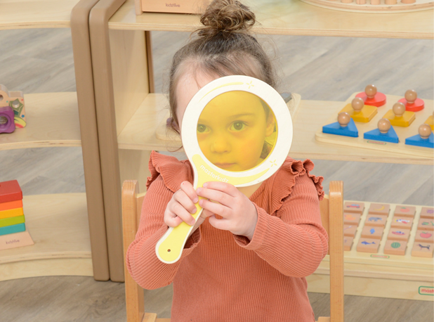 DRŠKE U BOJI I POVEĆALO, 5 elem.