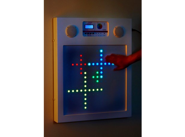 GLAZBENO-TAKTILNI LED ZIDNI PANEL