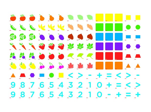 KARTICE S KOLIČINAMA I BROJEVIMA, magnetne