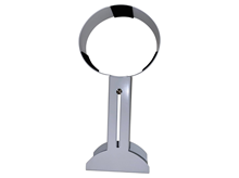 DRŽAČ ZA STUP SA SVJETLOM 10 cm, BIJELI