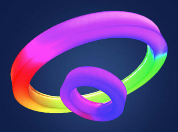 SVJETLEĆI STROPNI PRSTEN 40 cm