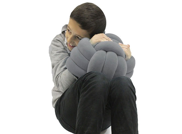 LOPTA ZA GRLJENJE SIVA