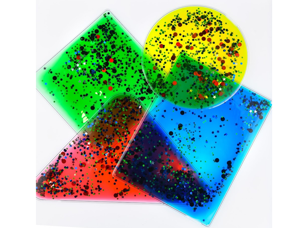 STISKAJUĆI GEOMETRIJSKI OBLICI, 4 kom