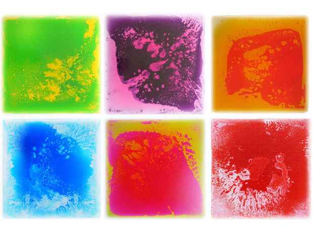 PODNE PLOČE S TEKUĆINOM 50x50cm, 6 kom