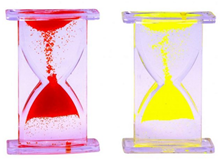 PJEŠČANI SATOVI S TEKUĆINOM MINI, 2 kom