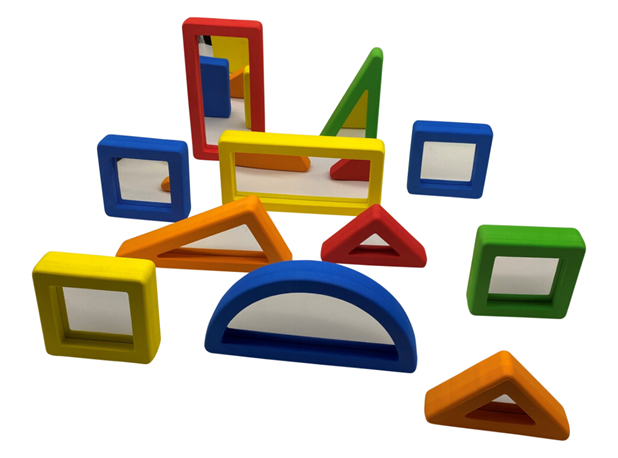 BABY OGLEDALA RAZNIH OBLIKA, 11 kom