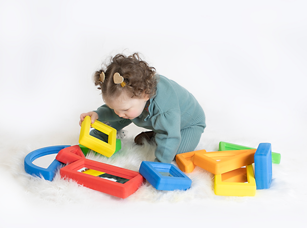 BABY OGLEDALA RAZNIH OBLIKA, 11 kom