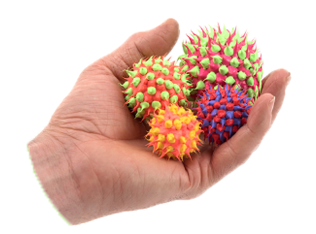 UV TAKTILNE LOPTICE, 4 kom