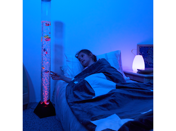 STUP SA SVJETLOM I RIBICAMA vis. 120cm, promjer 10cm
