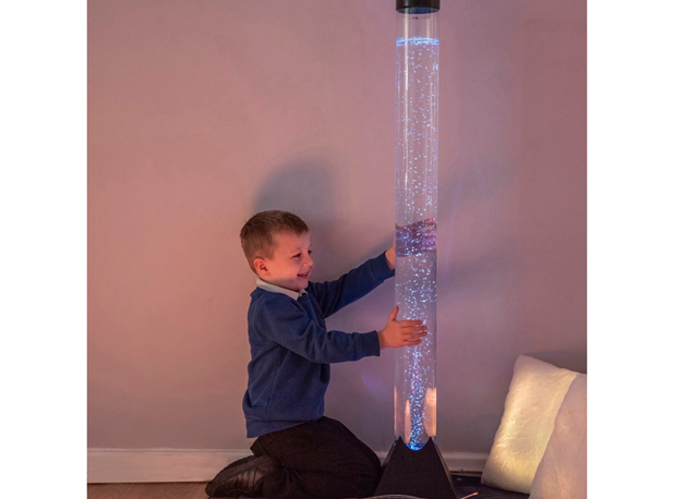 STUP SA SVJETLOM I RIBICAMA vis. 120cm, promjer 10cm