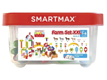 MAGNETNI KONSTRUKTOR SMARTMAX FARMA, 116 elem.