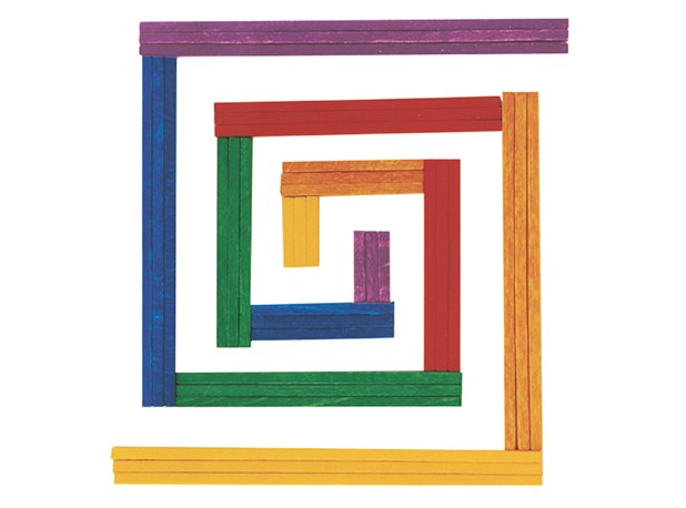 FROEBEL IGRA S OBOJENIM ŠTAPIĆIMA