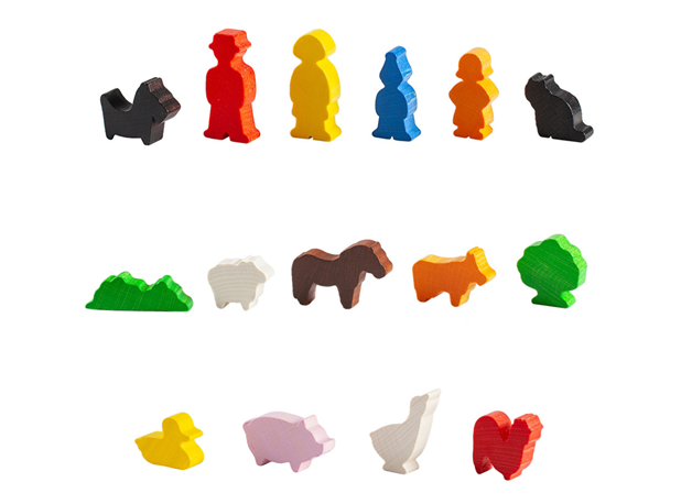 DOPUNSKI MATERIJAL ZA IGRU FARMA, 16 elem.