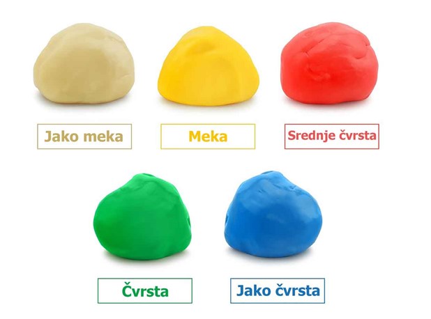 TERAPIJSKI PLASTELIN, 5 kom