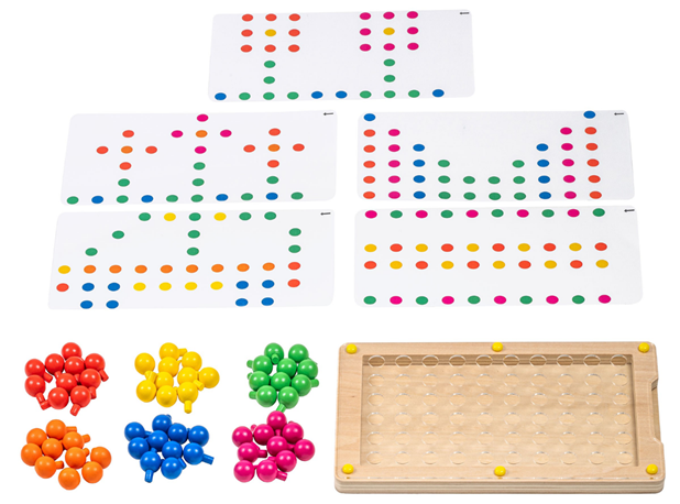 IGRA S UZORCIMA I ČAVLIĆIMA U BOJI