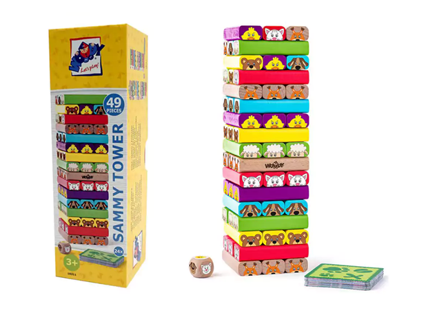 IGRA JENGA SA ŽIVOTINJAMA