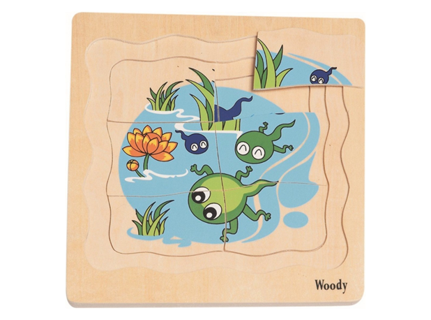 SLAGALICA RAZVOJ ŽABE, 18 x 19 cm