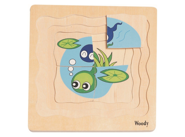 SLAGALICA RAZVOJ ŽABE, 18 x 19 cm