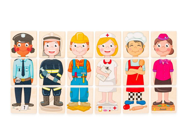 SLAGALICE SPOJI ZANIMANJA, u drv kutiji