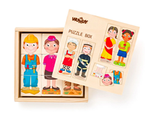 SLAGALICE SPOJI ZANIMANJA, u drv kutiji