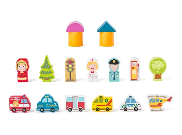 VELIKE KOCKE U KANTICI - GRAD