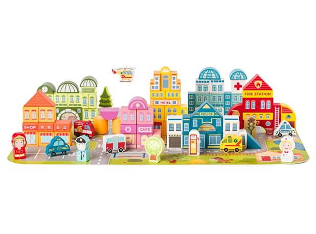 VELIKE KOCKE U KANTICI - GRAD